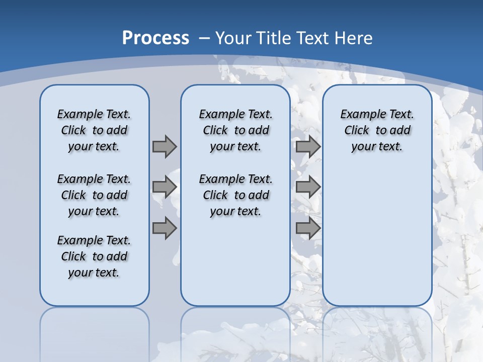 Ice Snow Lone PowerPoint Template