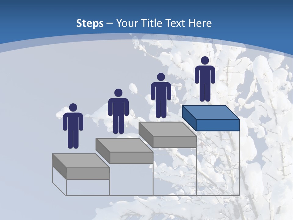 Ice Snow Lone PowerPoint Template