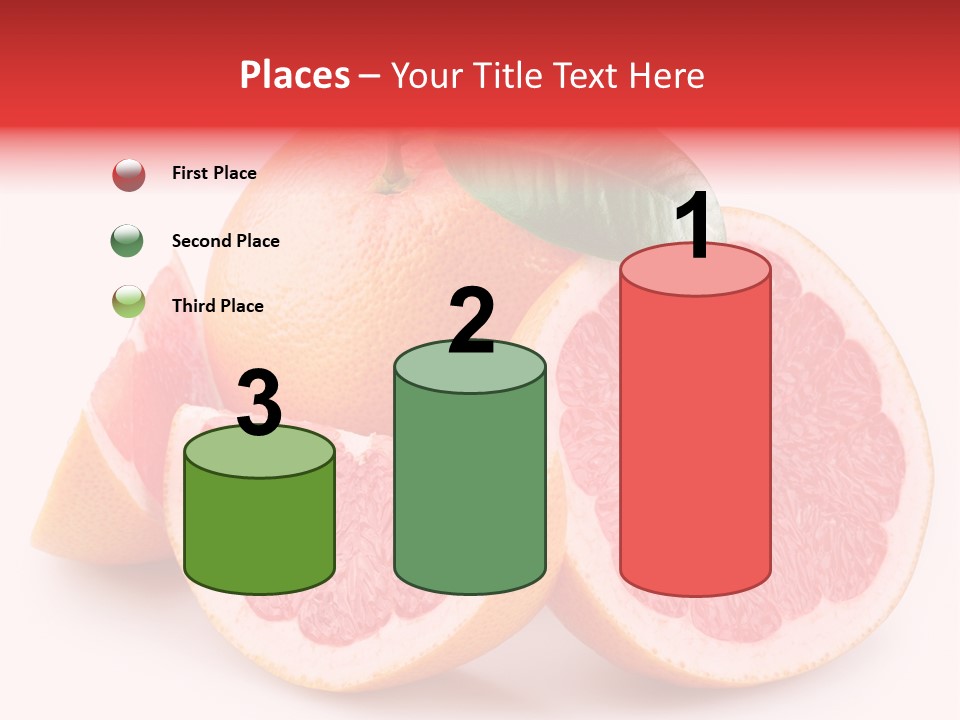 Dieting Crop Branch PowerPoint Template