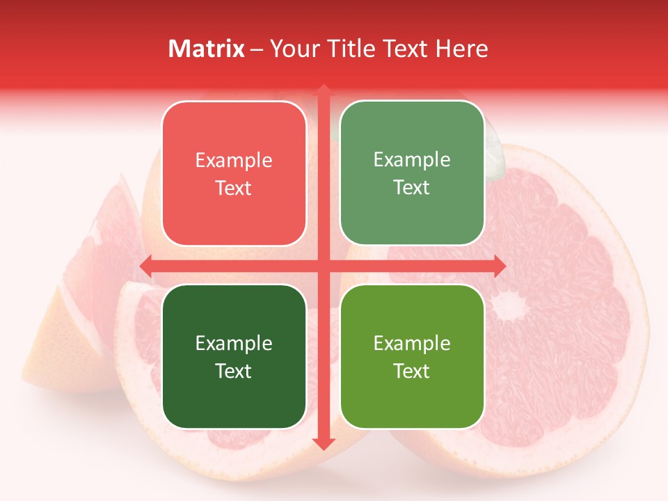 Dieting Crop Branch PowerPoint Template