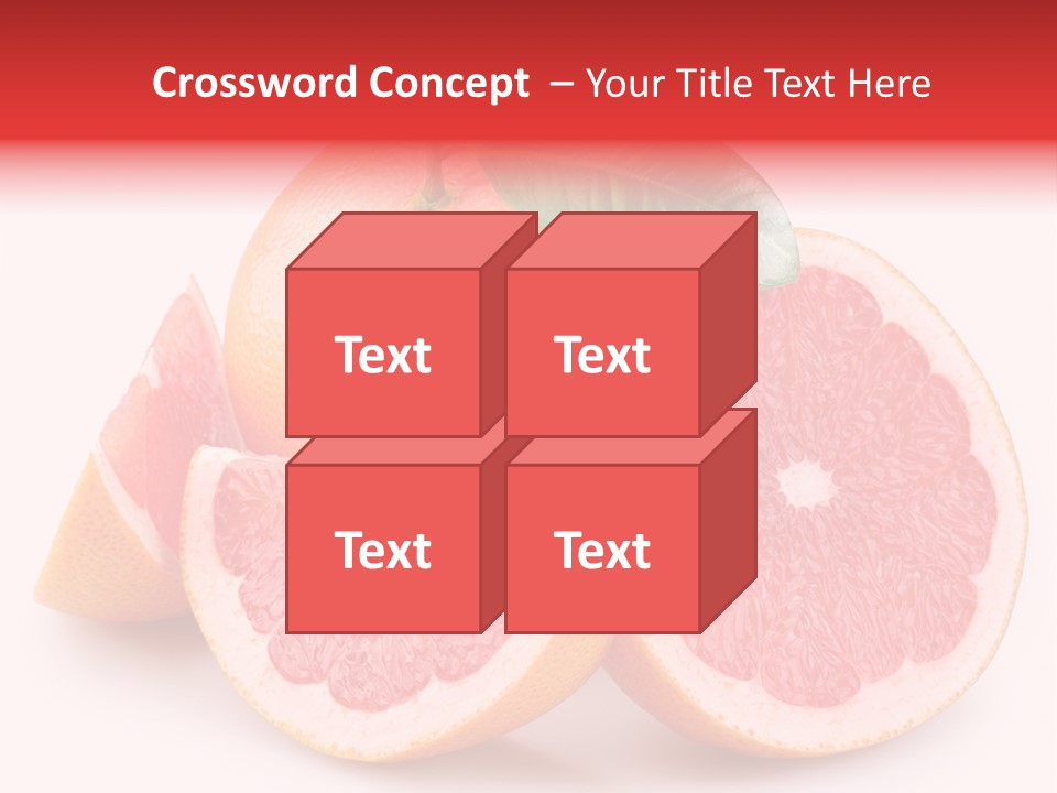 Dieting Crop Branch PowerPoint Template