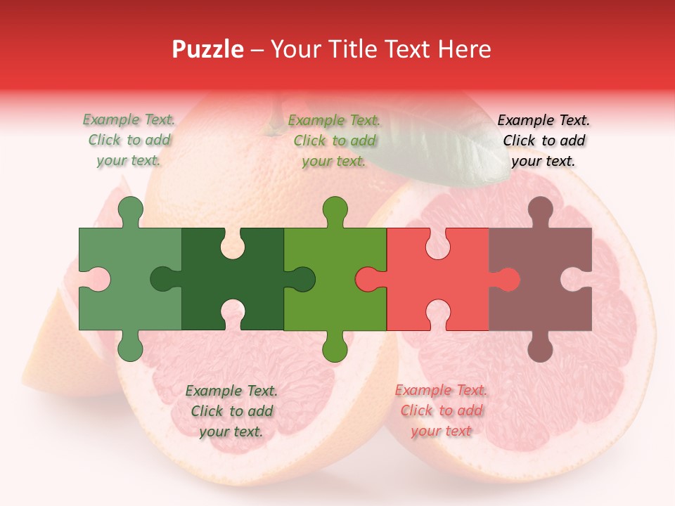 Dieting Crop Branch PowerPoint Template