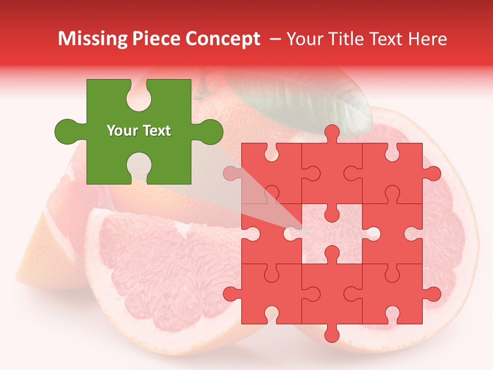 Dieting Crop Branch PowerPoint Template