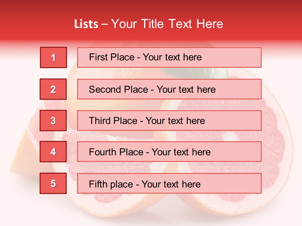 Dieting Crop Branch PowerPoint Template