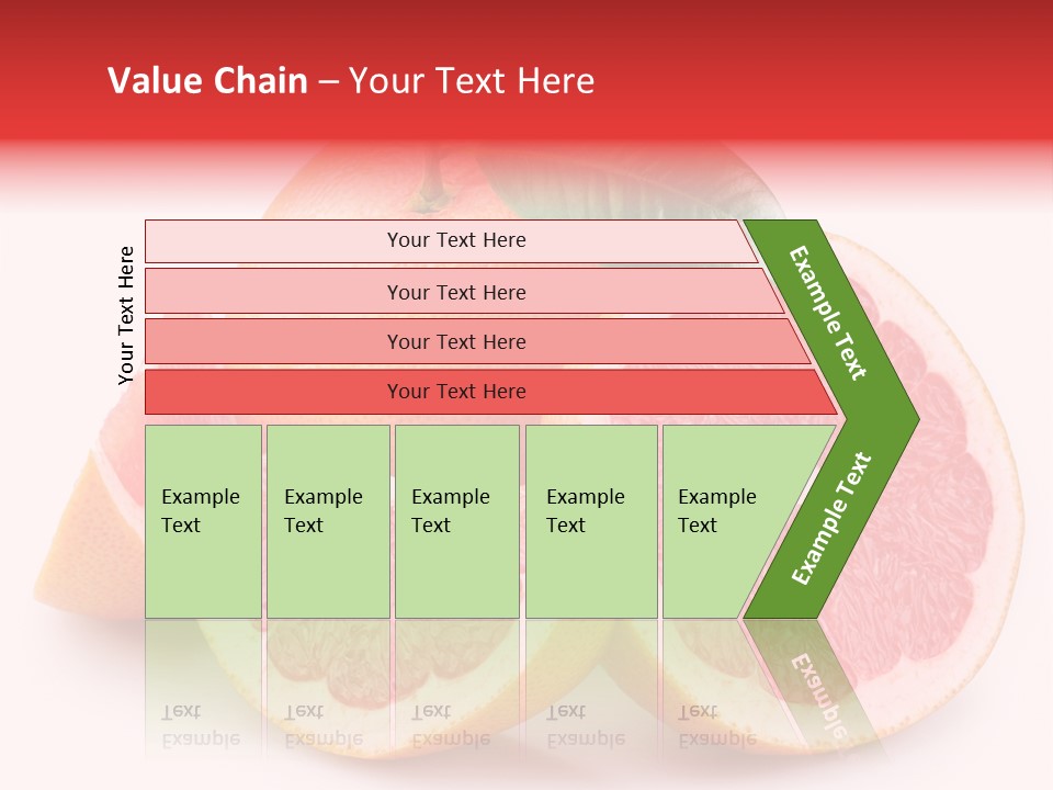 Dieting Crop Branch PowerPoint Template