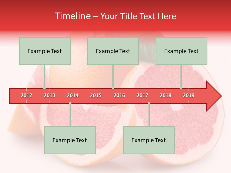 Dieting Crop Branch PowerPoint Template