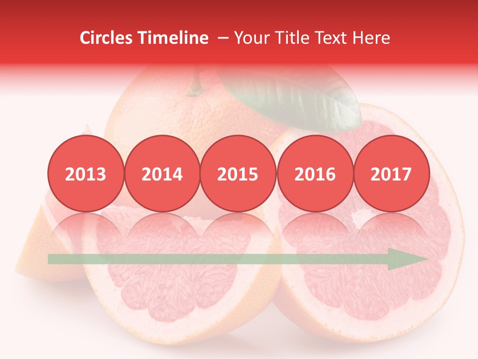 Dieting Crop Branch PowerPoint Template