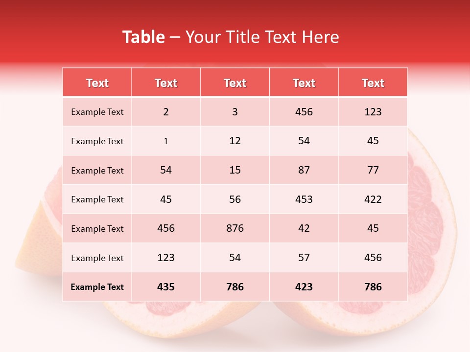 Dieting Crop Branch PowerPoint Template