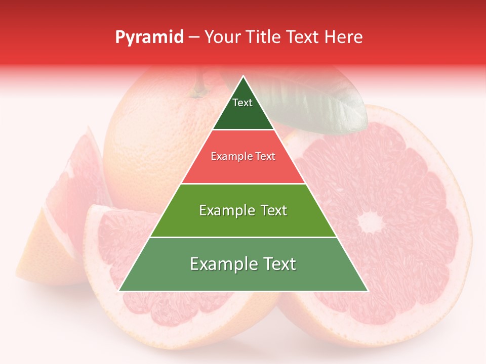 Dieting Crop Branch PowerPoint Template