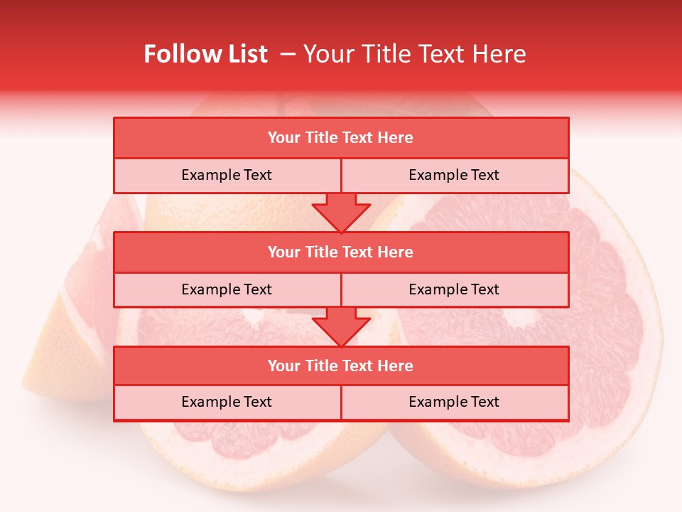 Dieting Crop Branch PowerPoint Template