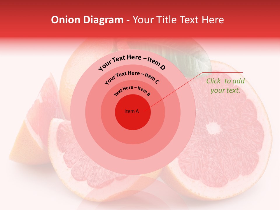 Dieting Crop Branch PowerPoint Template