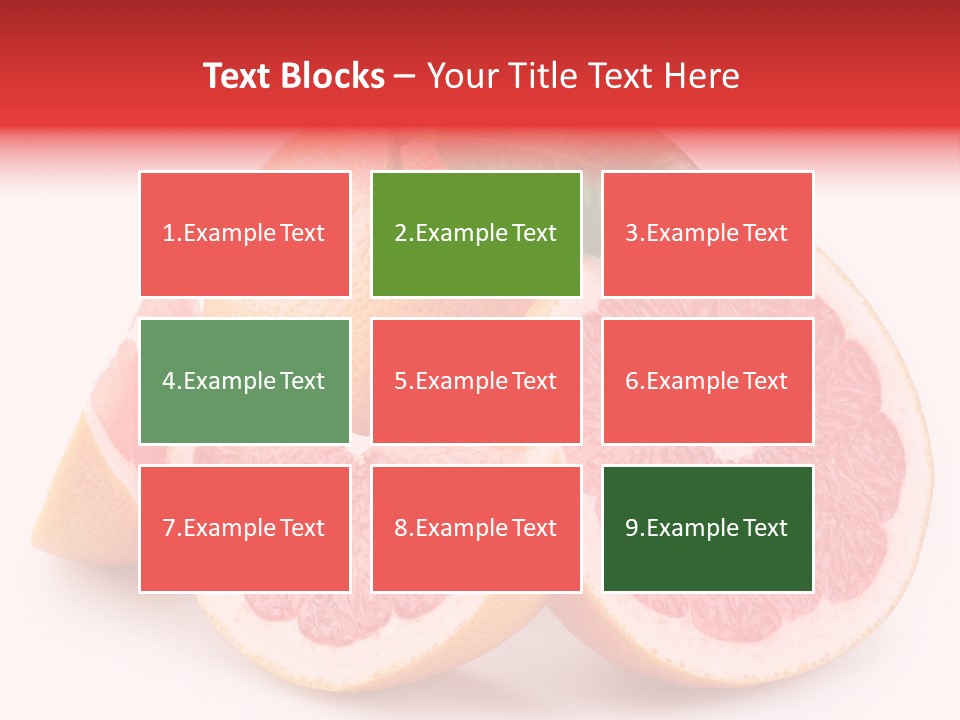 Dieting Crop Branch PowerPoint Template