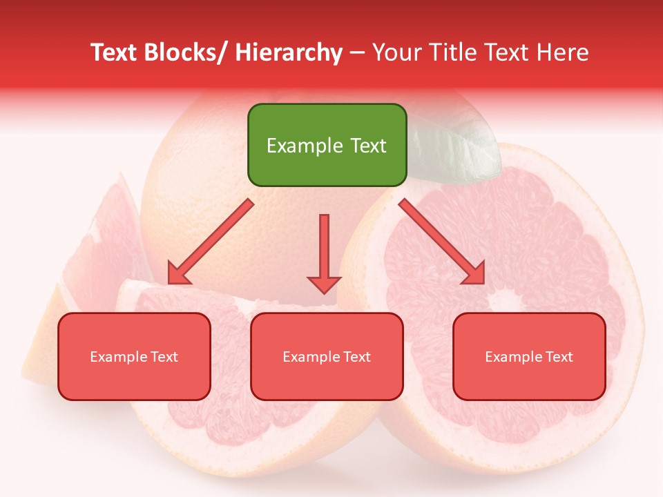 Dieting Crop Branch PowerPoint Template