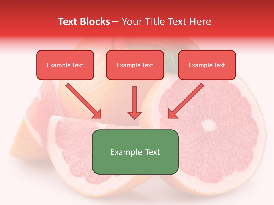 Dieting Crop Branch PowerPoint Template