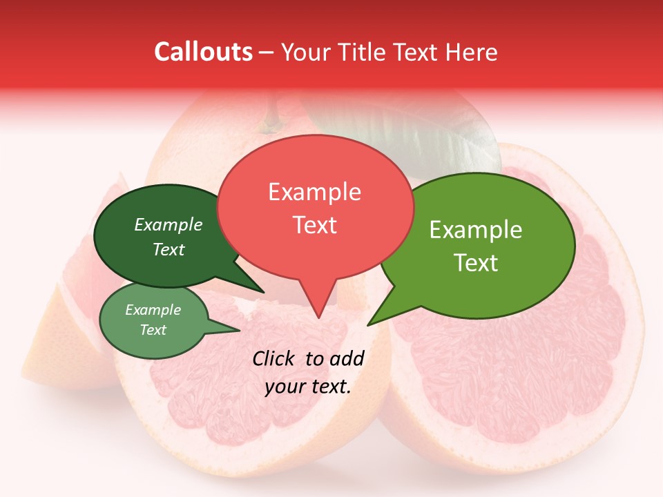 Dieting Crop Branch PowerPoint Template