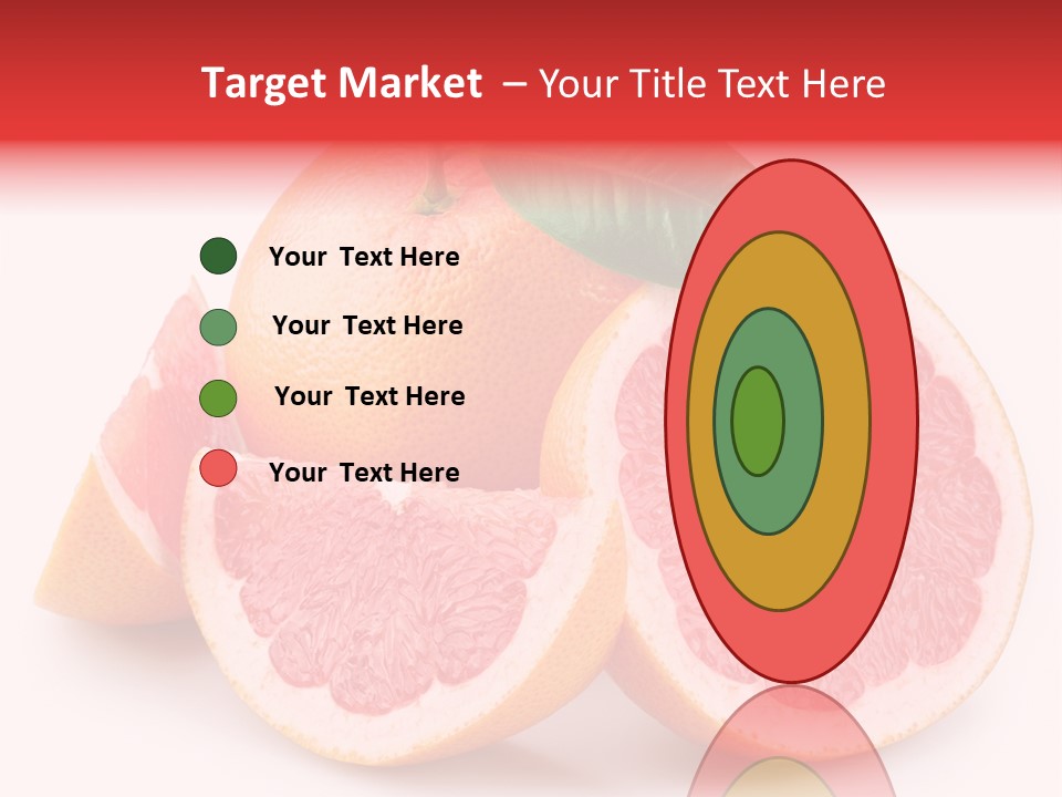 Dieting Crop Branch PowerPoint Template