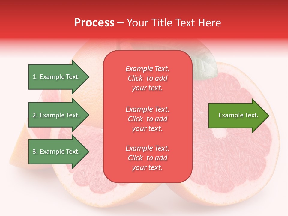 Dieting Crop Branch PowerPoint Template