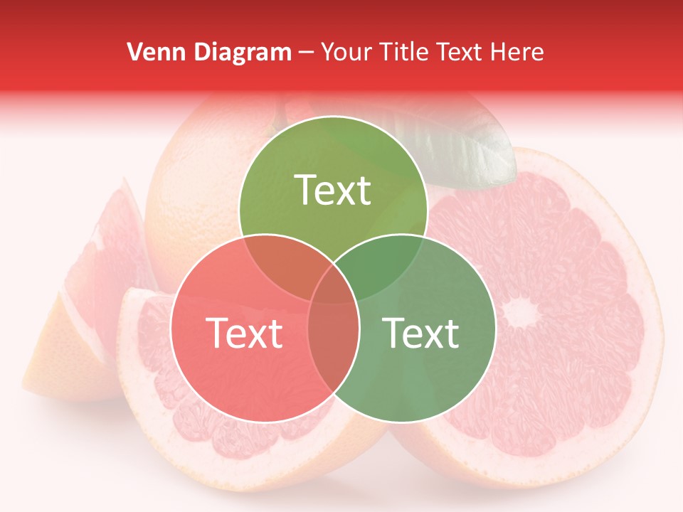 Dieting Crop Branch PowerPoint Template