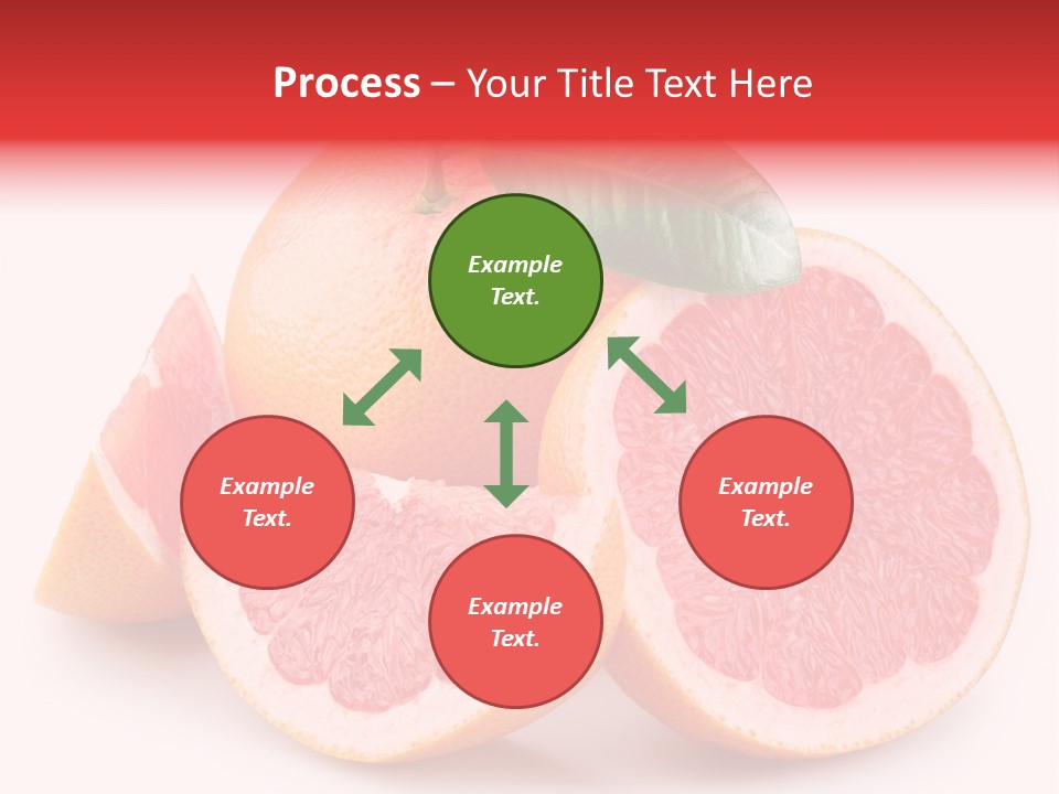 Dieting Crop Branch PowerPoint Template