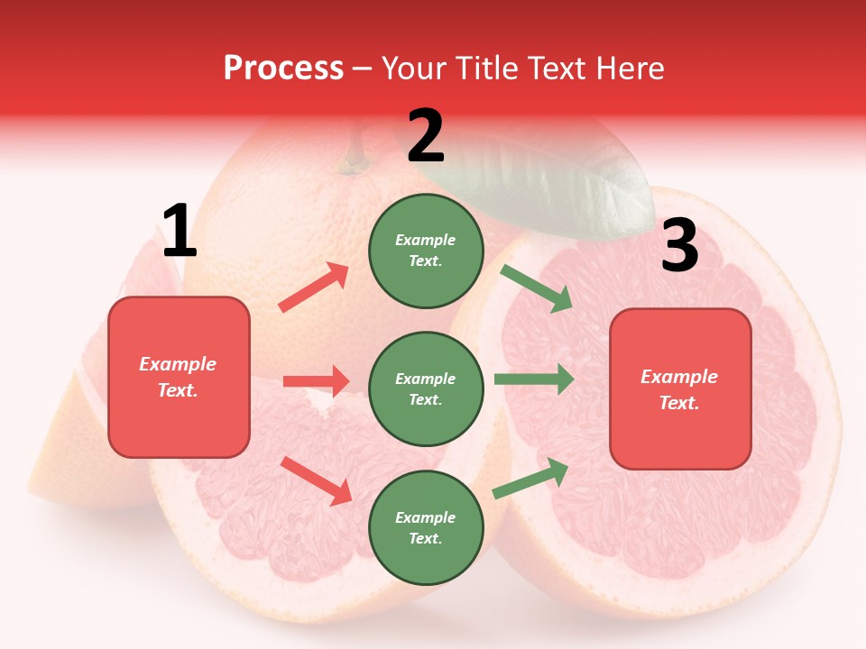 Dieting Crop Branch PowerPoint Template