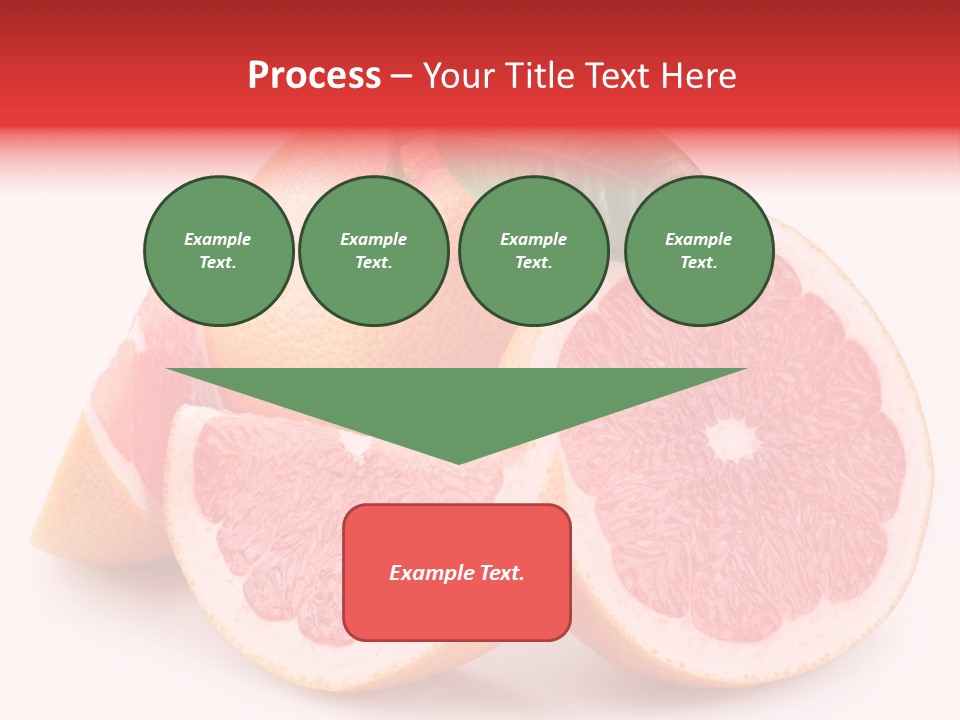 Dieting Crop Branch PowerPoint Template