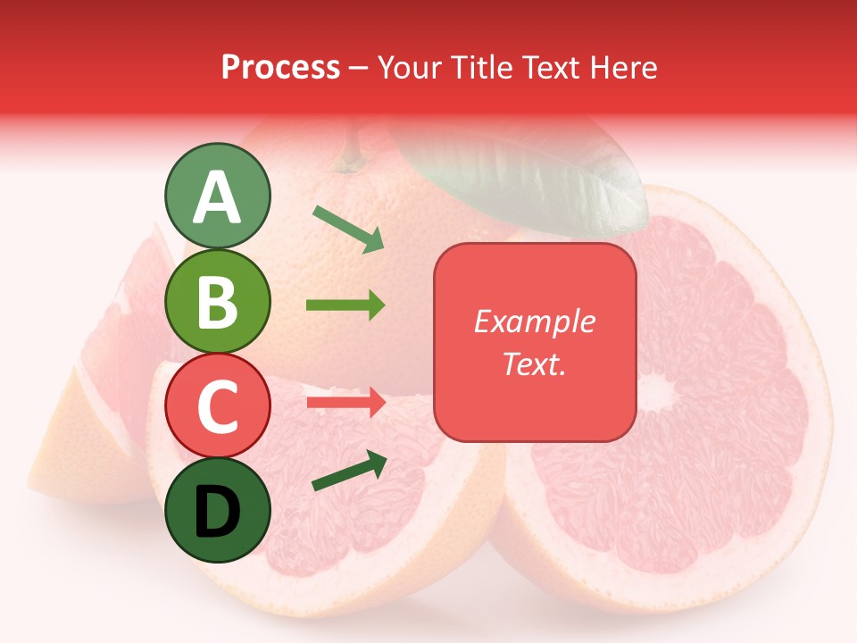 Dieting Crop Branch PowerPoint Template