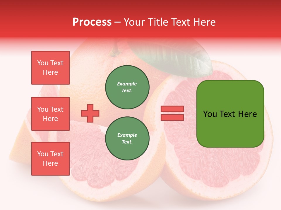 Dieting Crop Branch PowerPoint Template