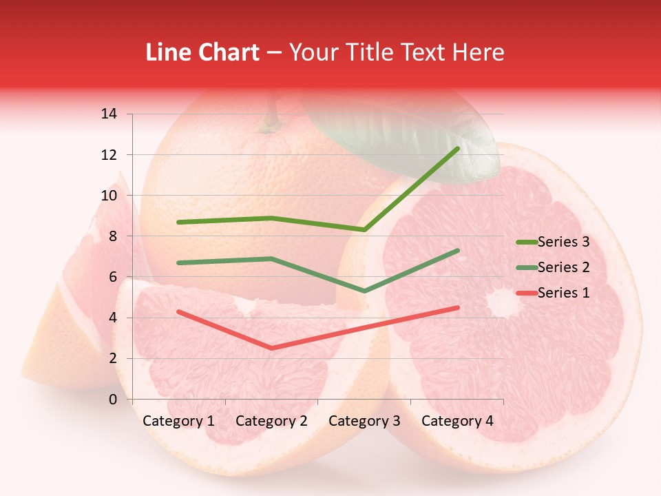 Dieting Crop Branch PowerPoint Template