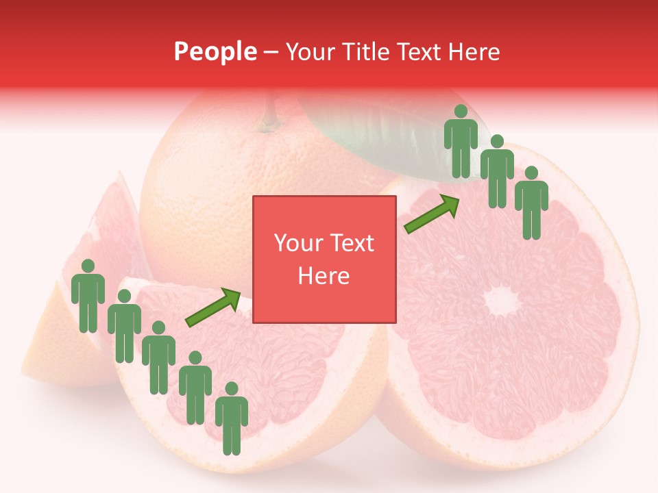 Dieting Crop Branch PowerPoint Template