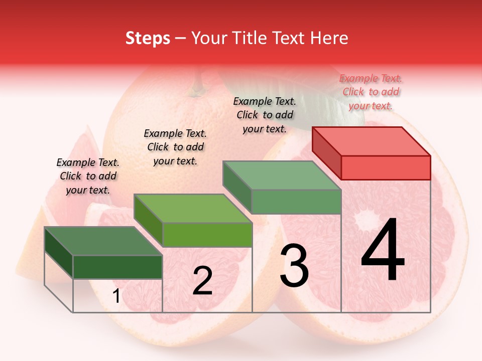 Dieting Crop Branch PowerPoint Template