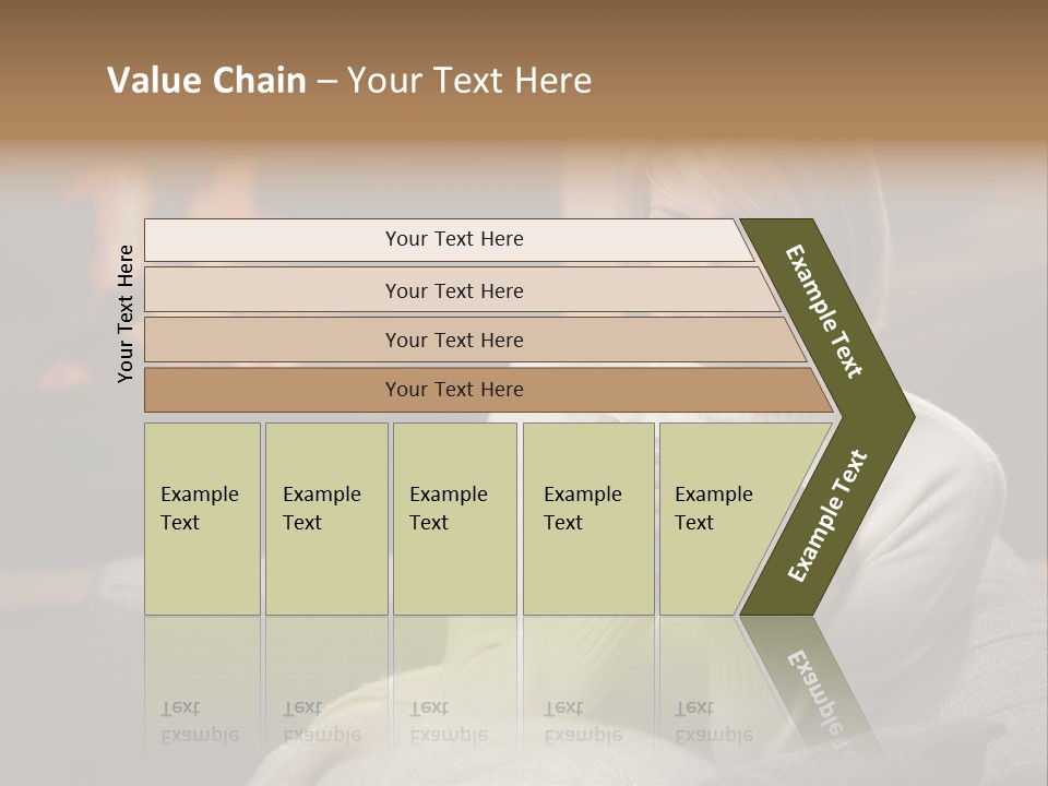 Fire Person Woman PowerPoint Template