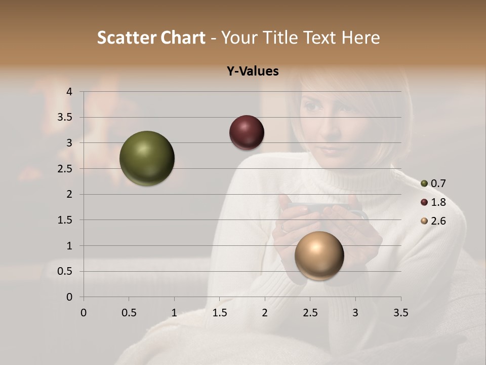 Fire Person Woman PowerPoint Template