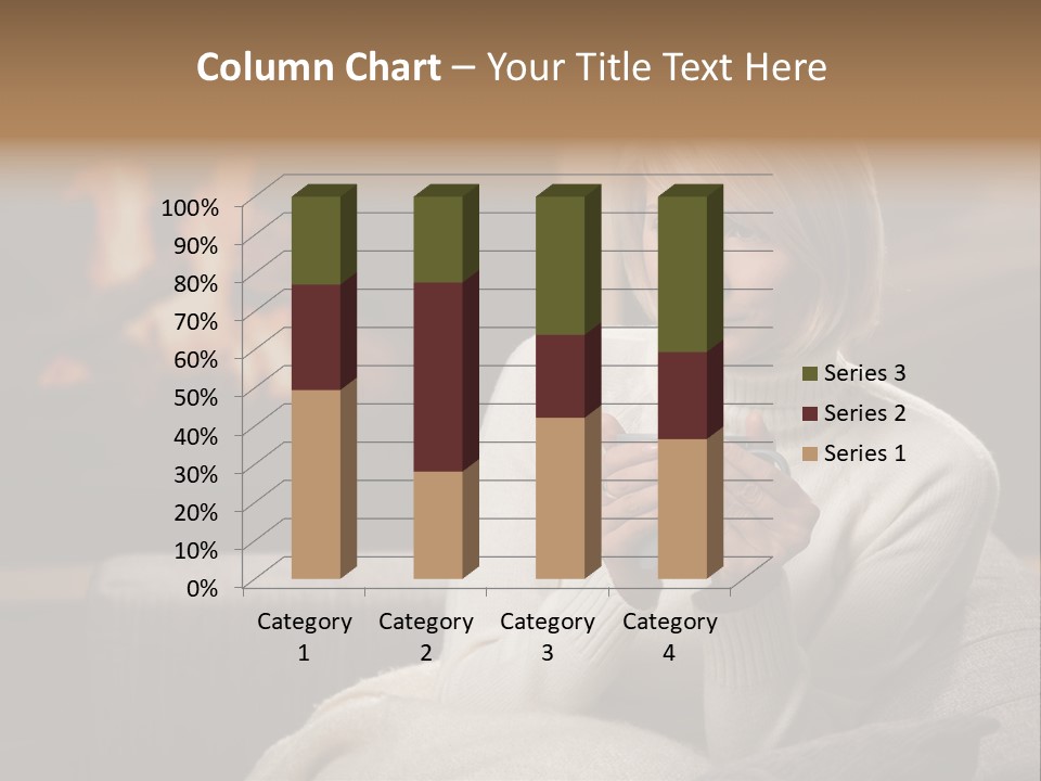 Fire Person Woman PowerPoint Template