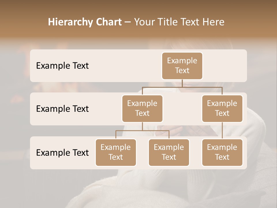 Fire Person Woman PowerPoint Template