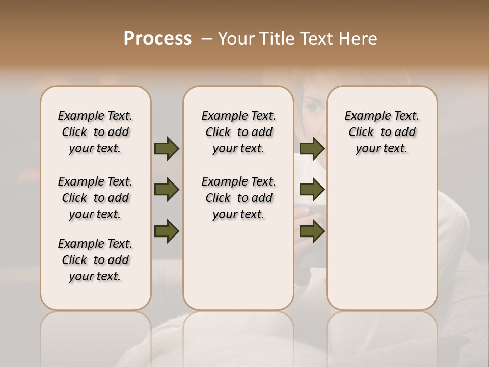 Fire Person Woman PowerPoint Template
