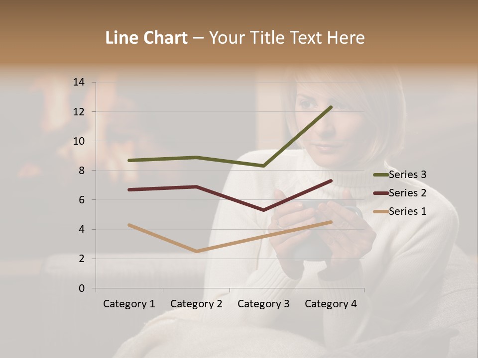 Fire Person Woman PowerPoint Template