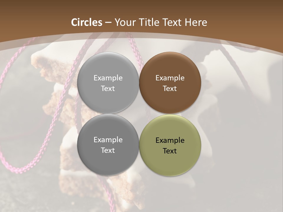 Christmas Wish Cinnamon PowerPoint Template