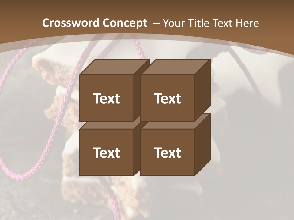 Christmas Wish Cinnamon PowerPoint Template