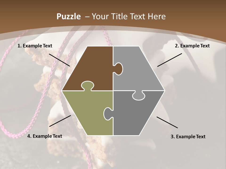 Christmas Wish Cinnamon PowerPoint Template