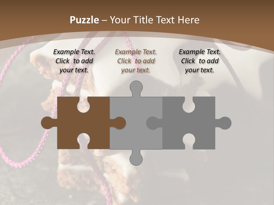 Christmas Wish Cinnamon PowerPoint Template