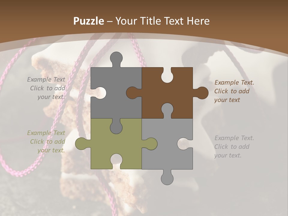 Christmas Wish Cinnamon PowerPoint Template