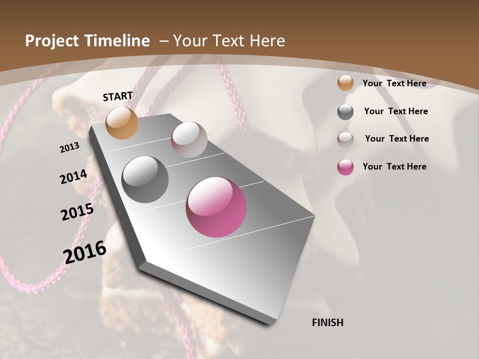 Christmas Wish Cinnamon PowerPoint Template