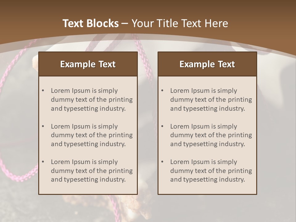 Christmas Wish Cinnamon PowerPoint Template