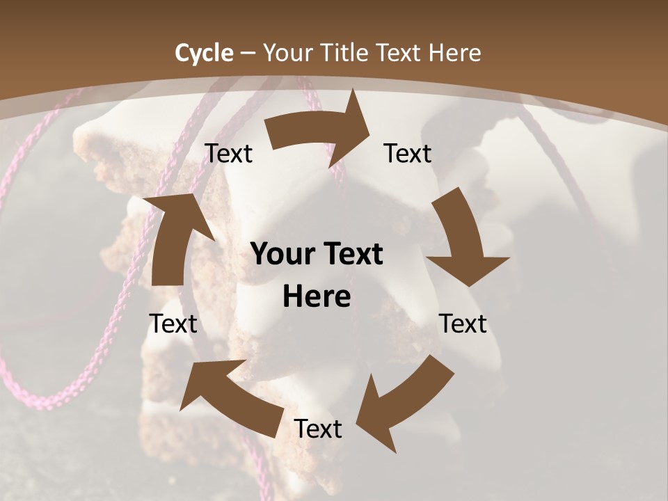 Christmas Wish Cinnamon PowerPoint Template