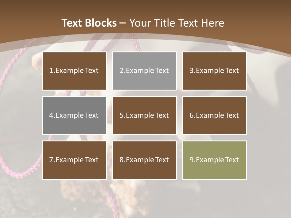 Christmas Wish Cinnamon PowerPoint Template