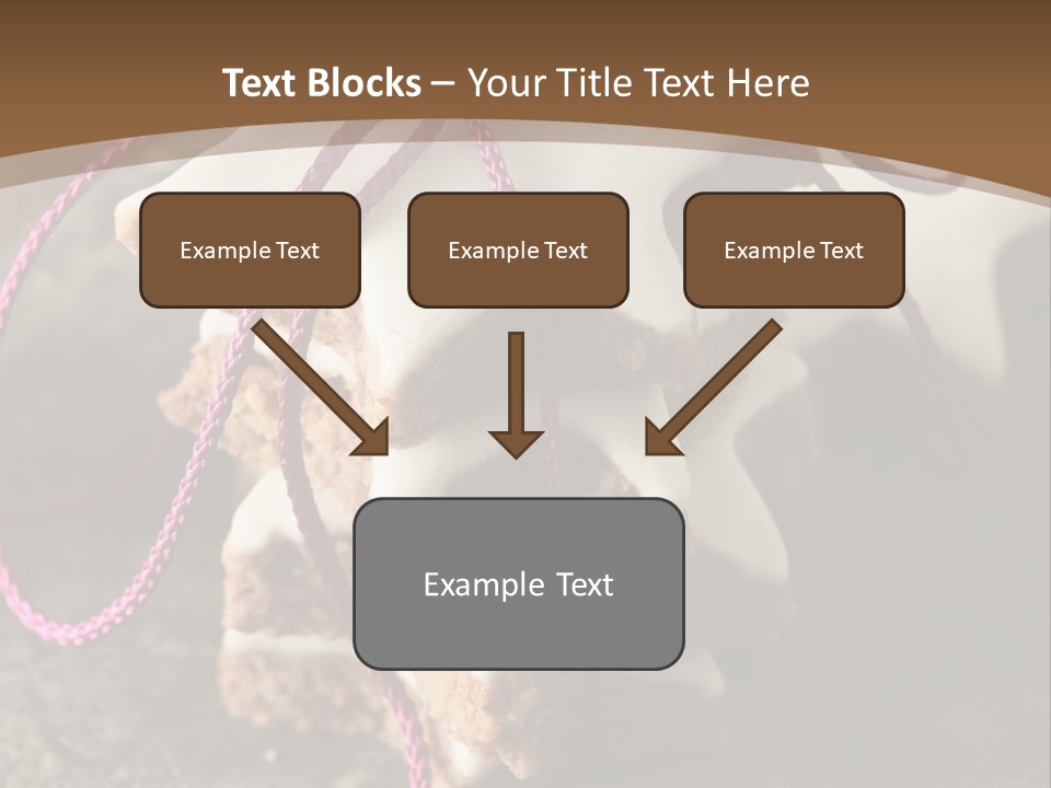 Christmas Wish Cinnamon PowerPoint Template