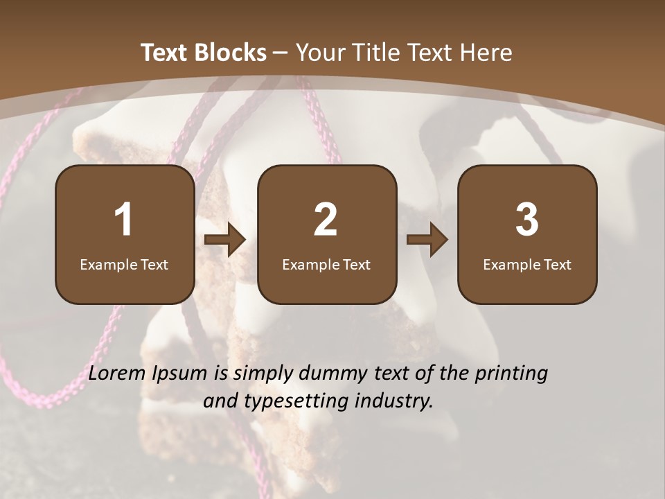 Christmas Wish Cinnamon PowerPoint Template