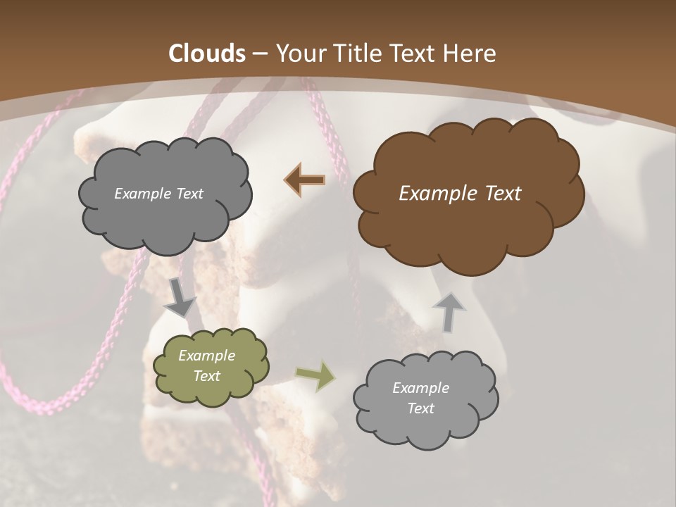 Christmas Wish Cinnamon PowerPoint Template