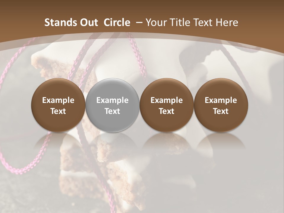 Christmas Wish Cinnamon PowerPoint Template