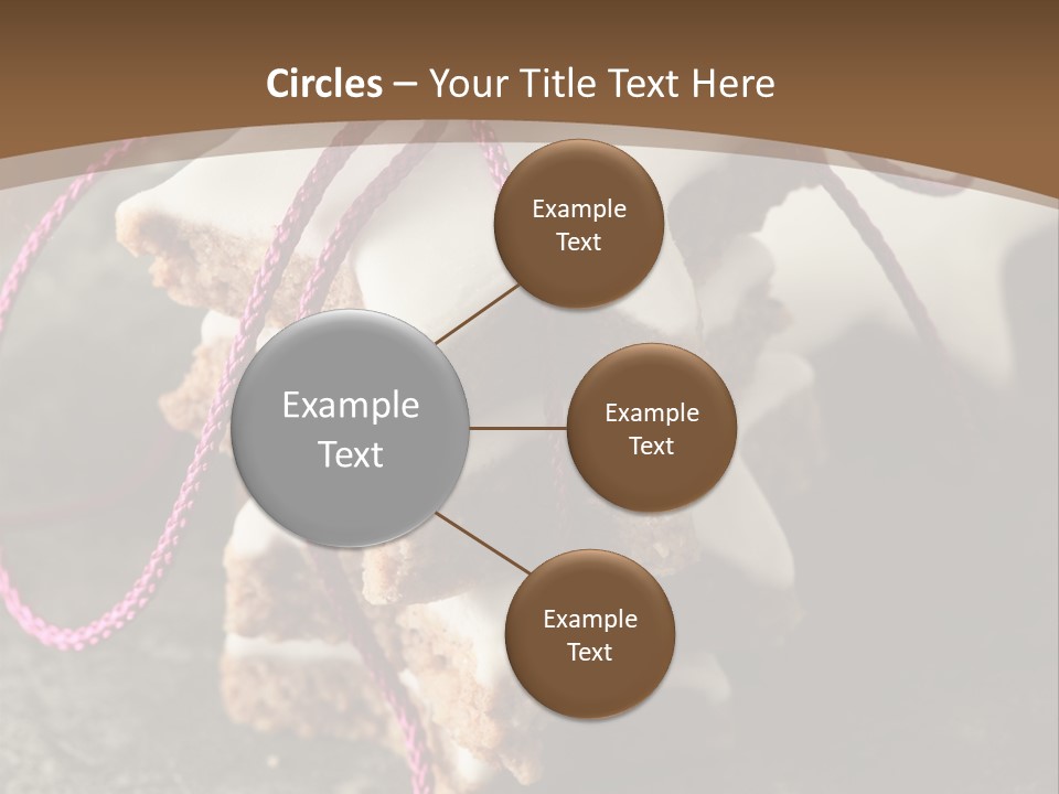 Christmas Wish Cinnamon PowerPoint Template